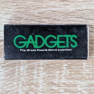 Vintage GADGETS Restaurant Advertising Matchbox Food & Game Invention